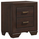 Dorian  California King Bedroom Set Dark Cocoa
