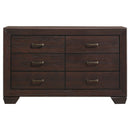 Dorian  California King Bedroom Set Dark Cocoa