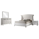 Barzini 4-piece Bedroom Set White
