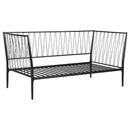 Richland Metal  Daybed Bed Frame Matte Black