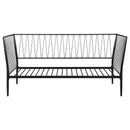 Richland Metal  Daybed Bed Frame Matte Black