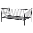 Richland Metal  Daybed Bed Frame Matte Black