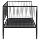 Richland Metal  Daybed Bed Frame Matte Black