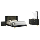 Kendall  California King Bedroom Set Black