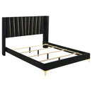 Kendall  California King Bedroom Set Black