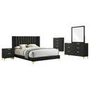 Kendall  California King Bedroom Set Black