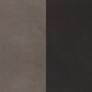 Livingston Microfiber Upholstered Bench Brown and Bronze