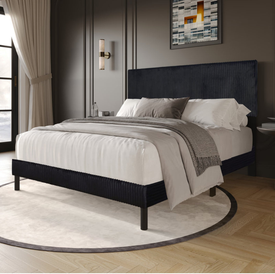 Diamond Sapphire Package Sectional 5PCS Dining set Bed frame FREE Mattress FREE TV