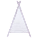 Fultonville Metal Twin Tent Bed with 7-inch Mattress Pink