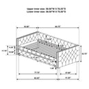 Mockern Upholstered  Daybed with Trundle Grey