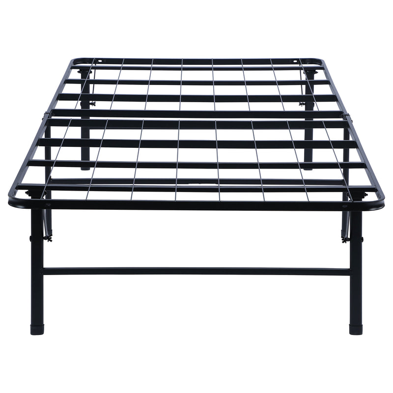 Mabel Metal California King Support Platform Bed Black