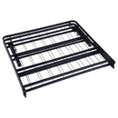 Mabel Metal California King Support Platform Bed Black