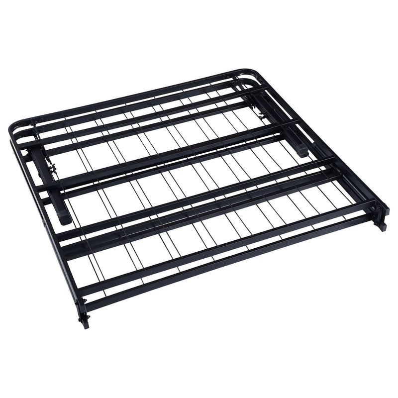 Mabel Metal California King Support Platform Bed Black