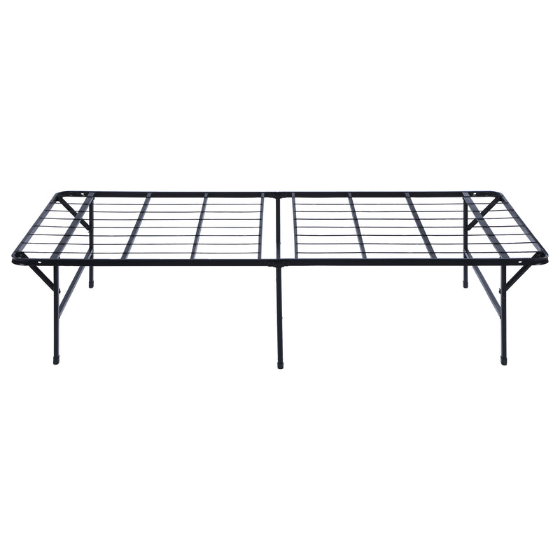 Mabel Metal California King Support Platform Bed Black