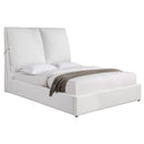 Gwendoline Upholstered  Panel Bed White