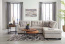 Mahoney 2-Piece Sectional with Ottoman