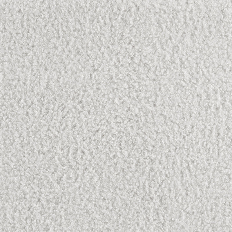 Alamosa Boucle Upholstered  Platform Bed White