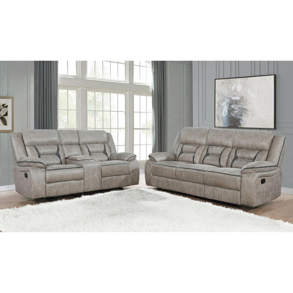 Coaster Furniture Greer 651351-S2 2 pc Reclining Living Room Set IMAGE 1