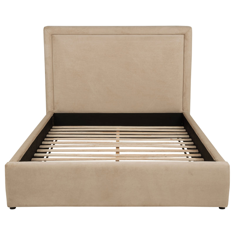 Lawson 55-inch Upholstered  Platform Bed Light