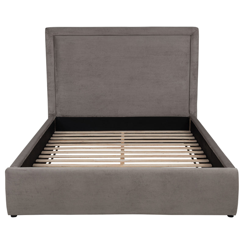 Lawson 55-inch Upholstered  Platform Bed Light