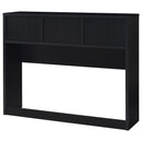 Westpark 3-piece Bedroom Set Bookcase Headboard Black
