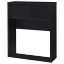 Westpark 3-piece Bedroom Set Bookcase Headboard Black