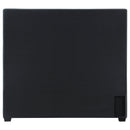 Bowfield Upholstered  Panel Bed Charcoal