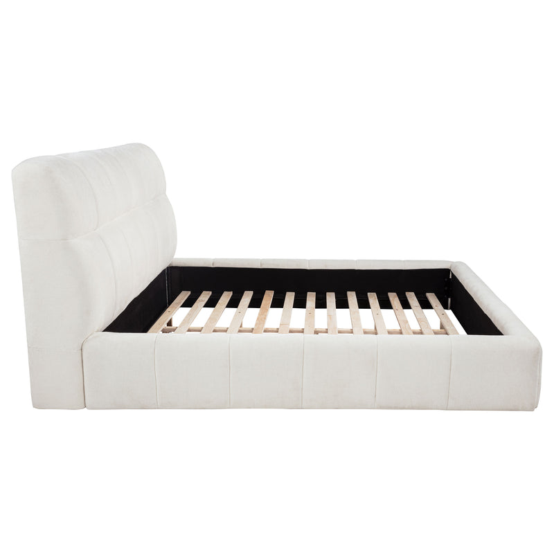 Nollet 48-inch Upholstered Panel Platform Bed