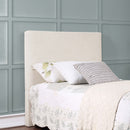 Pirro Upholstered King Panel Headboard Sand