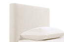 Pirro Upholstered King Panel Headboard Sand