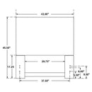 Pirro Upholstered King Panel Headboard Sand