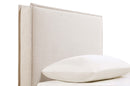 Izzy Upholstered King Panel Headboard Sand