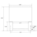 Kosmo Upholstered King Panel Headboard Sand