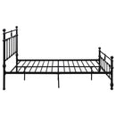 Novak 48-inch Metal  Open Frame Bed Matte Black