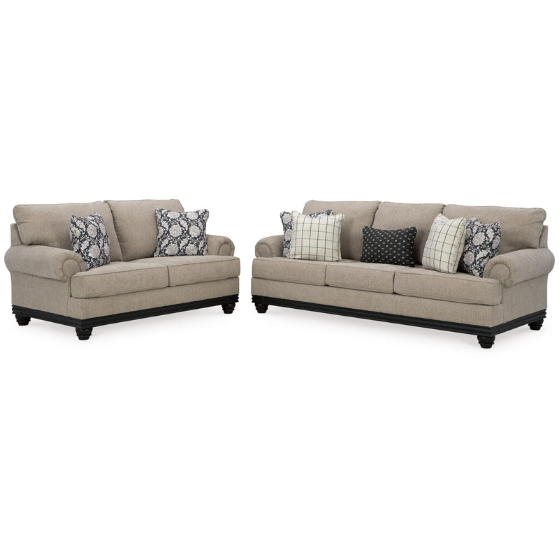 Signature Design by Ashley Elbiani 38704U1 2 pc Living Room Set IMAGE 2