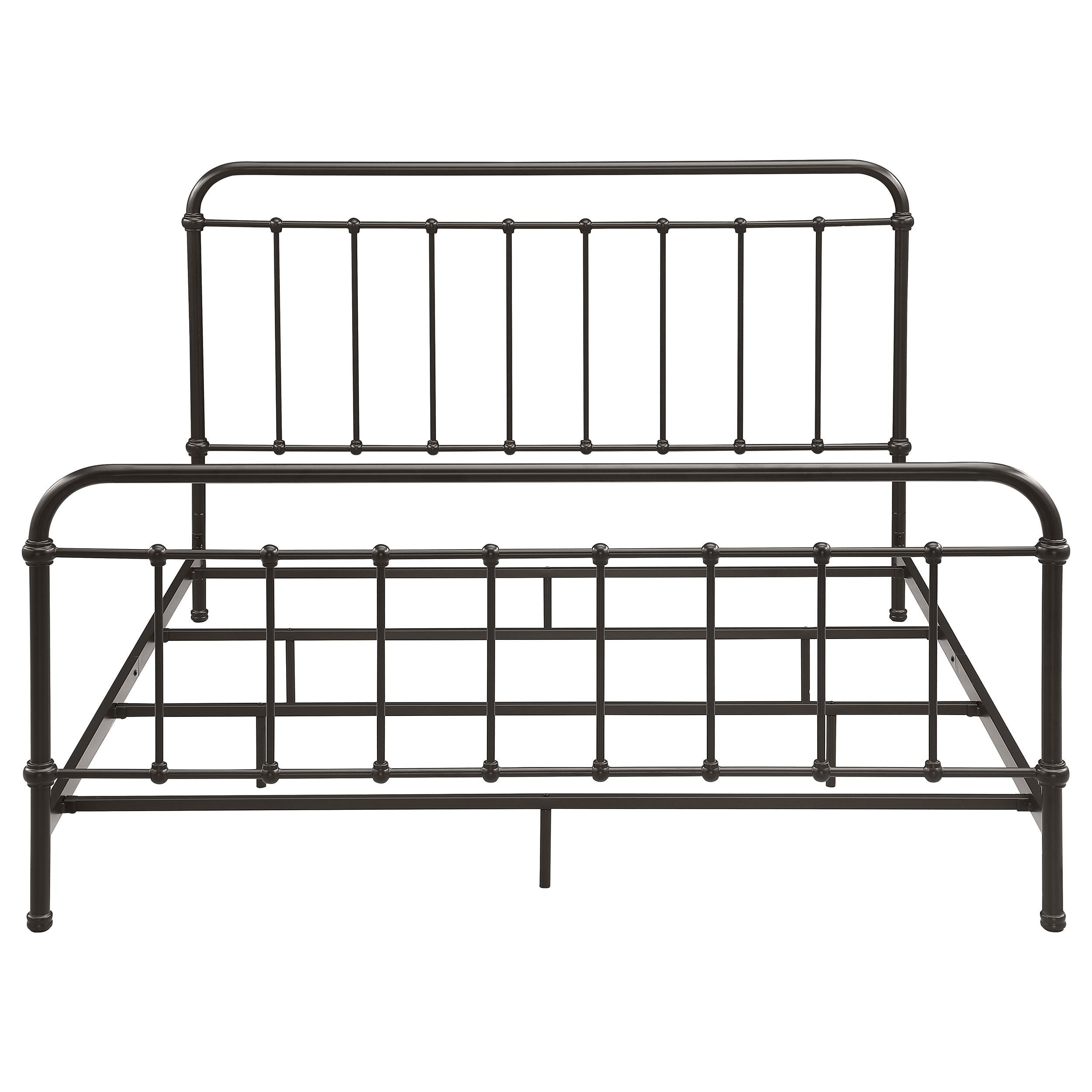 Diamond Modern Furniture COA Livingston King Metal Bed 300399KE IMAGE 2