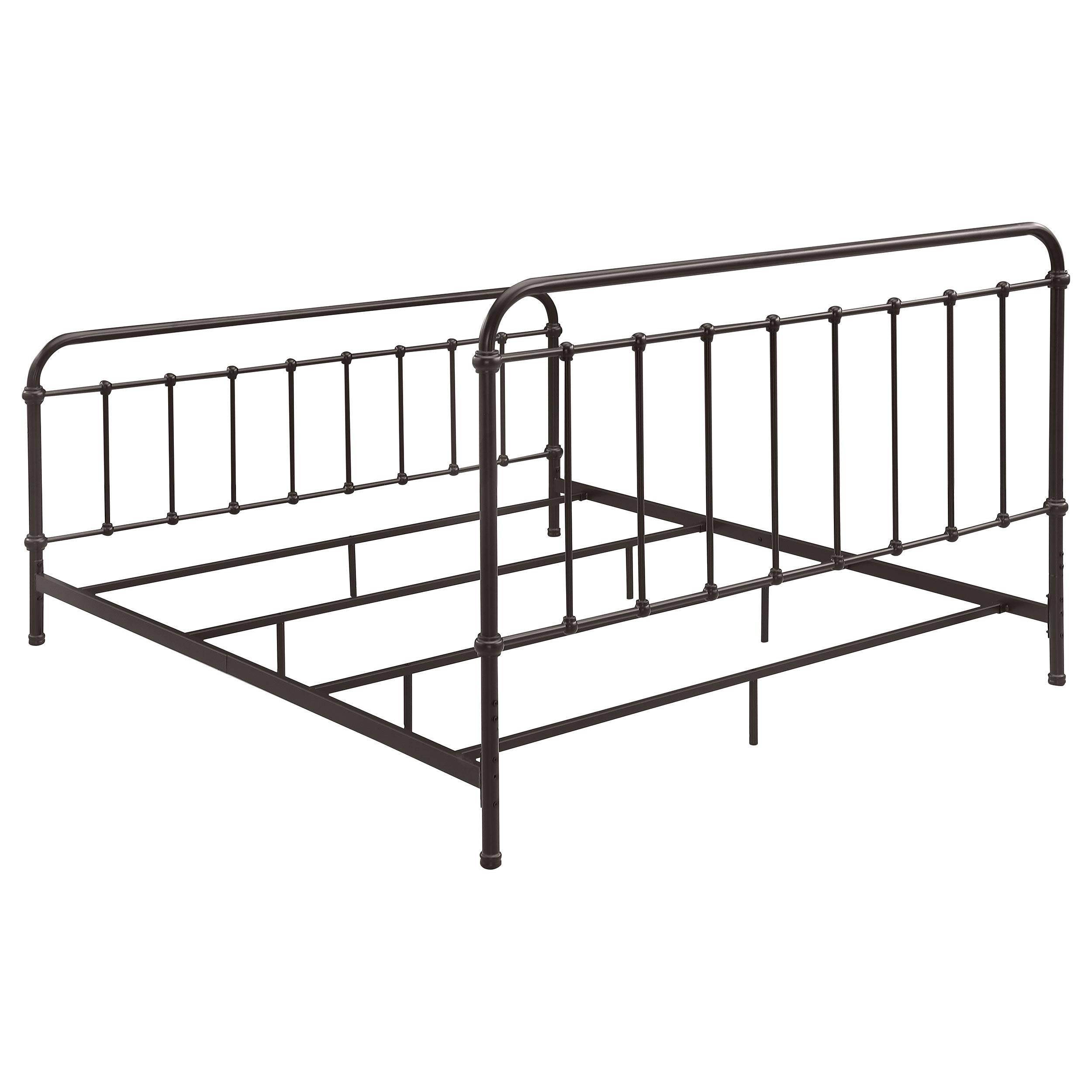 Diamond Modern Furniture COA Livingston King Metal Bed 300399KE IMAGE 5