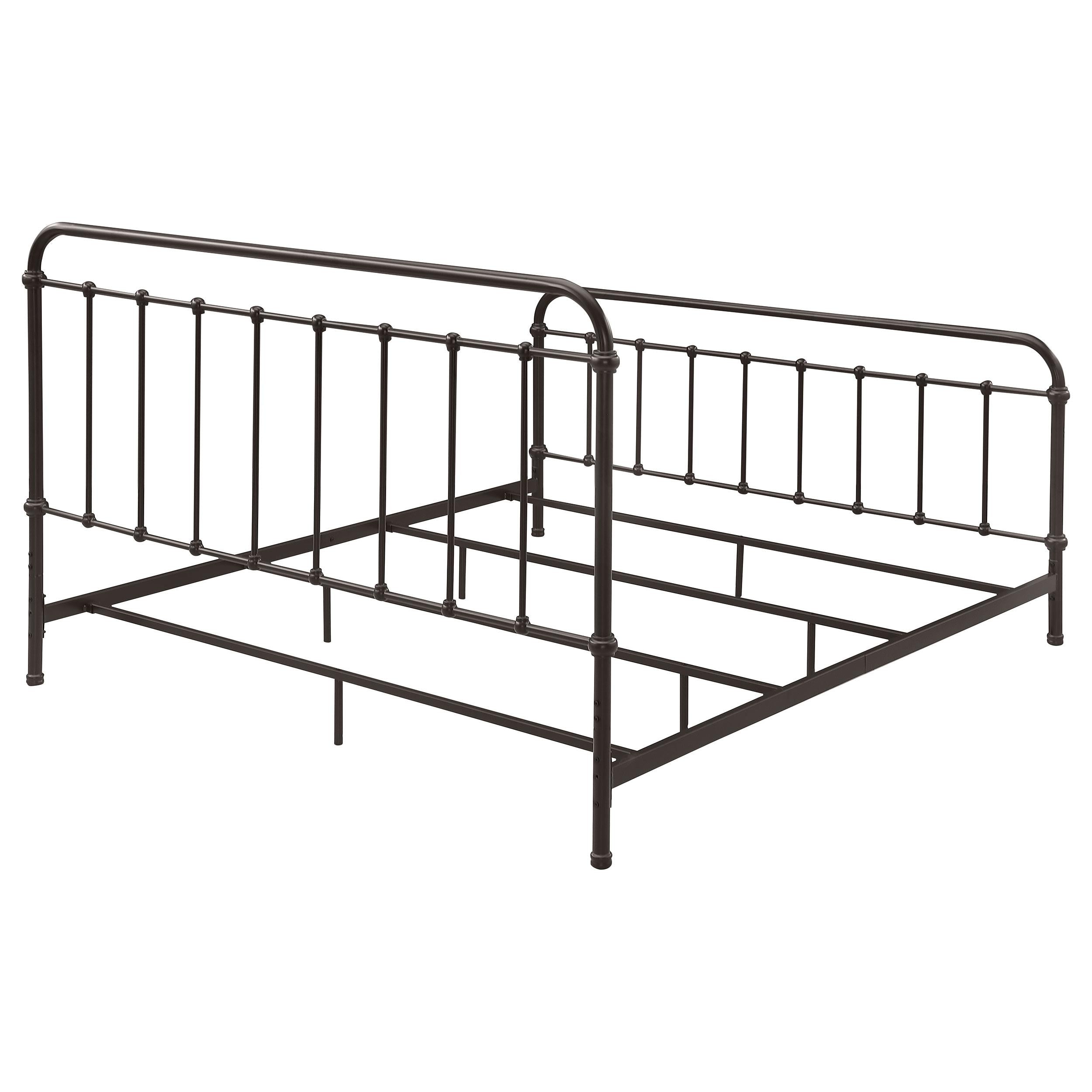 Diamond Modern Furniture COA Livingston King Metal Bed 300399KE IMAGE 6