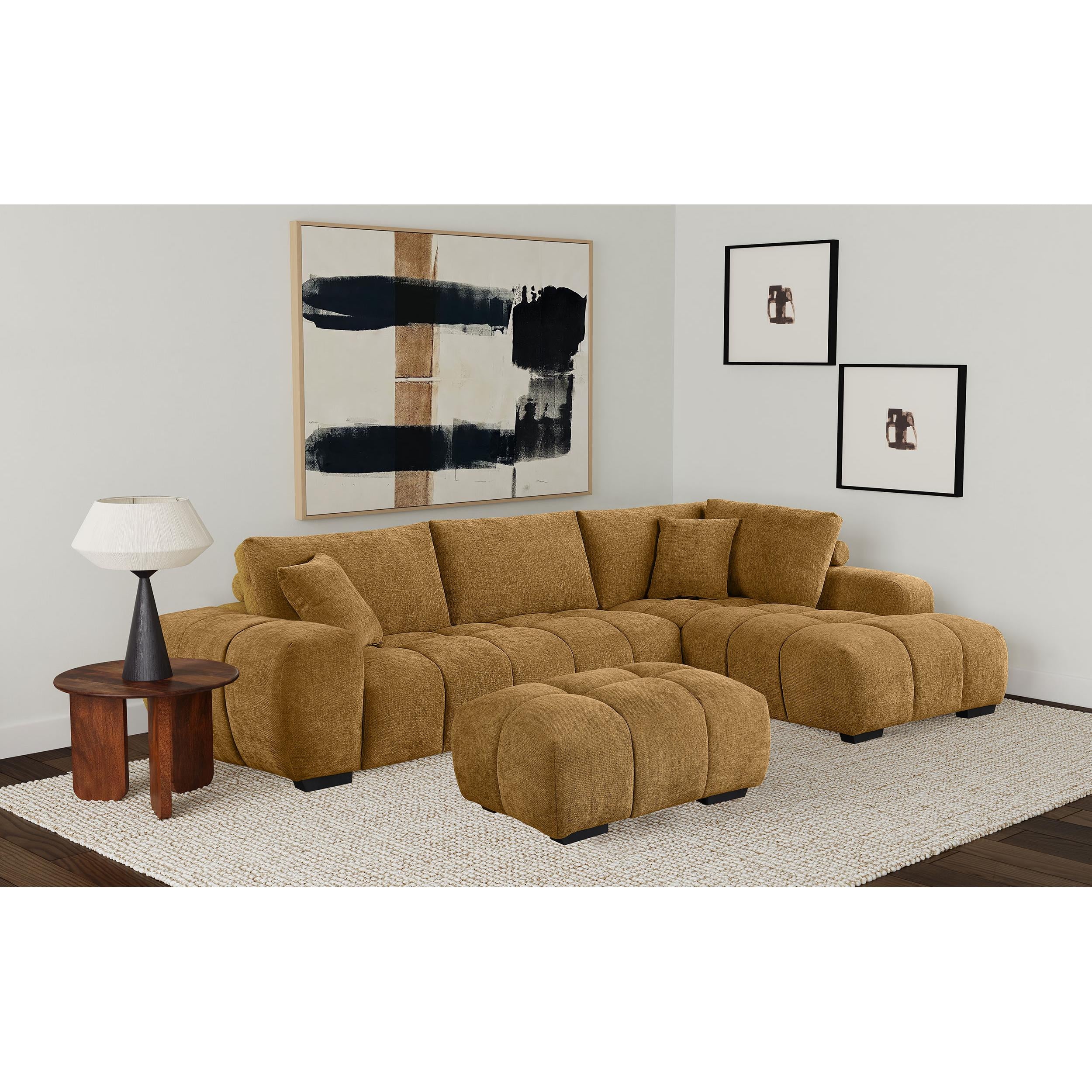 Diamond Modern Furniture COA Montbrook Fabric Ottoman 503984 IMAGE 6