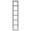 Diamond Modern Furniture COA Bookcases 5+ Shelves 801017 IMAGE 4