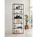 Diamond Modern Furniture COA Bookcases 5+ Shelves 801017 IMAGE 5
