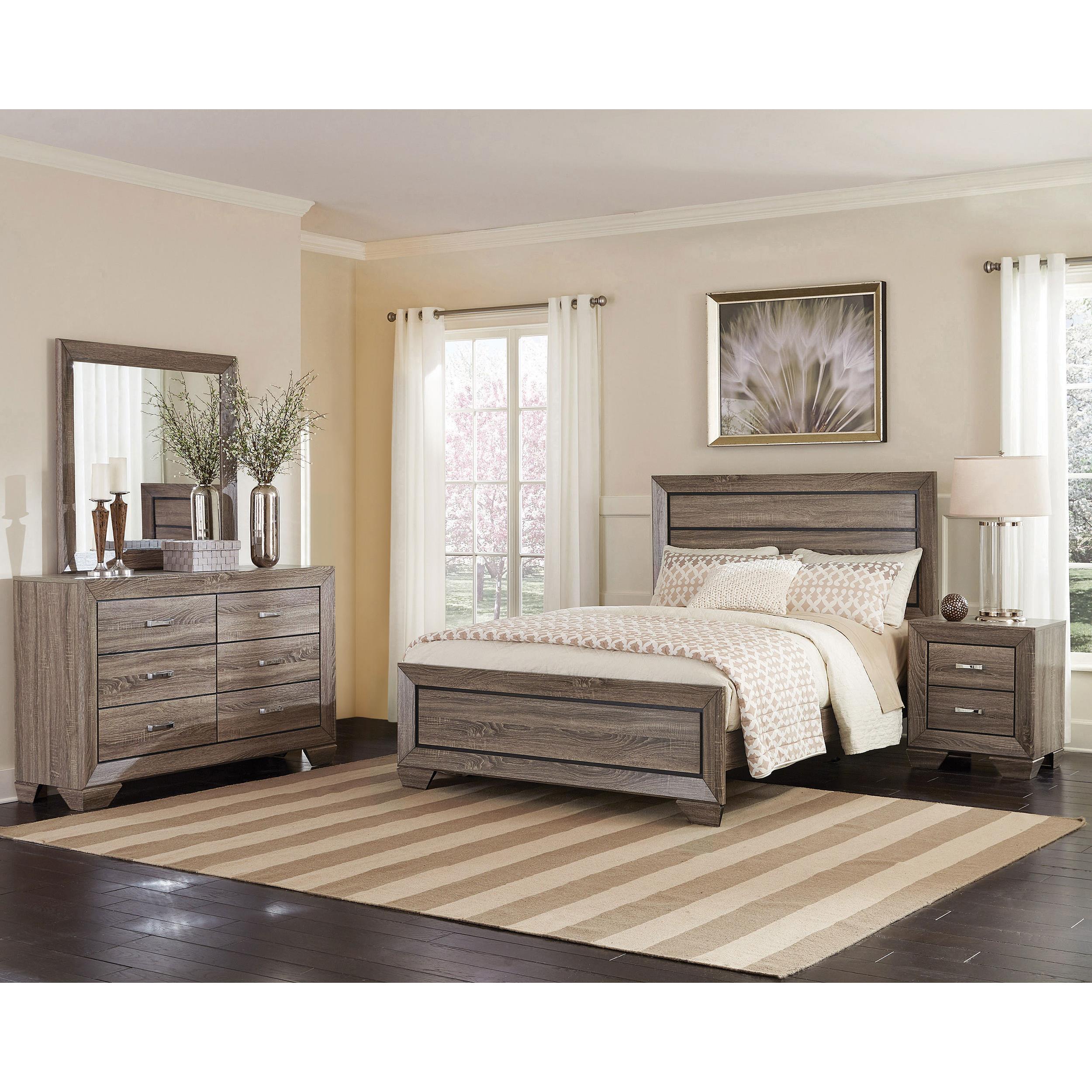 Diamond Modern Furniture COA Kauffman California King Panel Bed 204191KW IMAGE 7