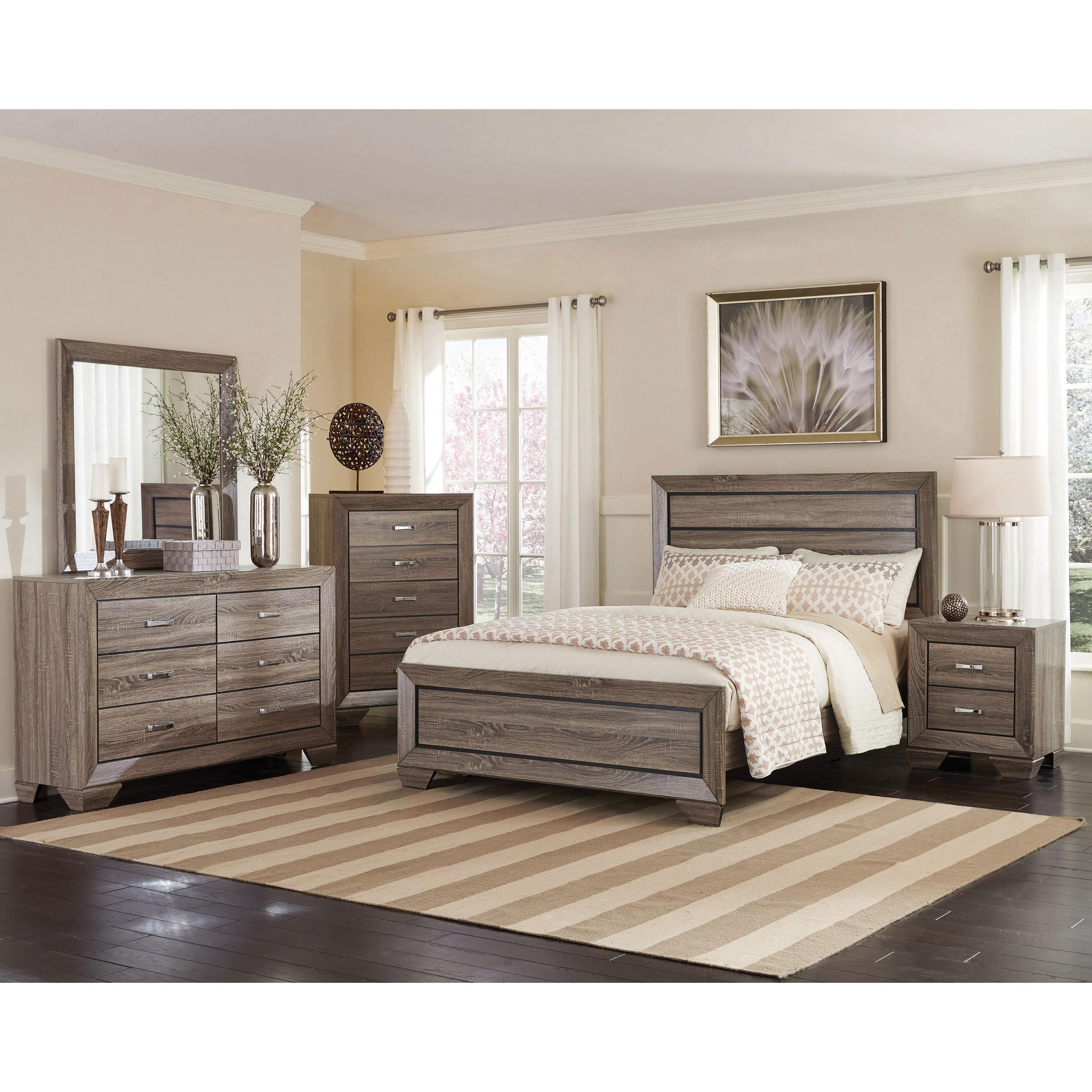Diamond Modern Furniture COA Kauffman California King Panel Bed 204191KW IMAGE 8