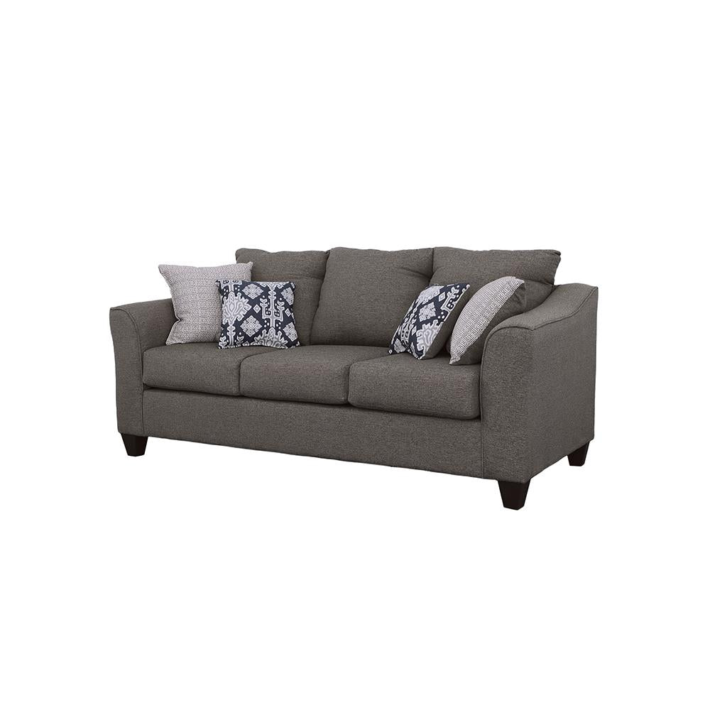 Diamond Modern Furniture COA Salizar Stationary Fabric Sofa 506021 IMAGE 3
