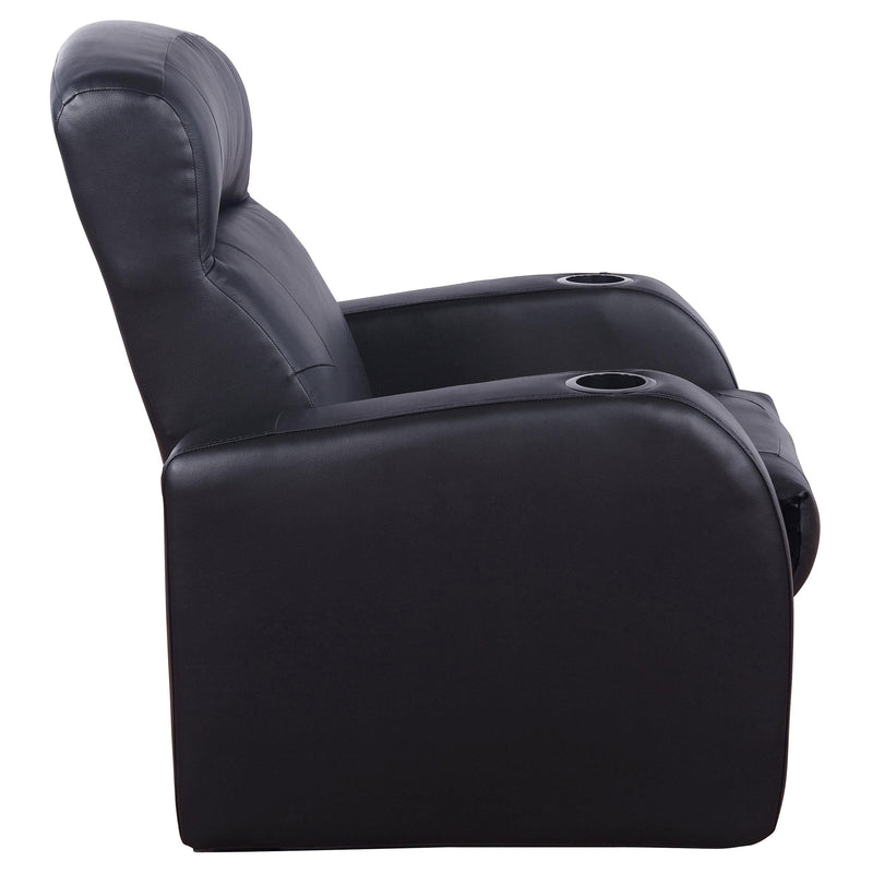Diamond Modern Furniture COA Cyrus Leather Match 1-Seat Home Theatre Seating 600001 IMAGE 6