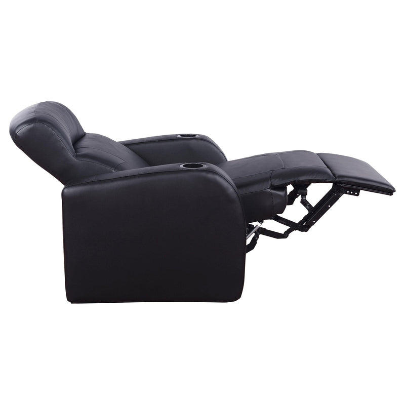 Diamond Modern Furniture COA Cyrus Leather Match 1-Seat Home Theatre Seating 600001 IMAGE 7