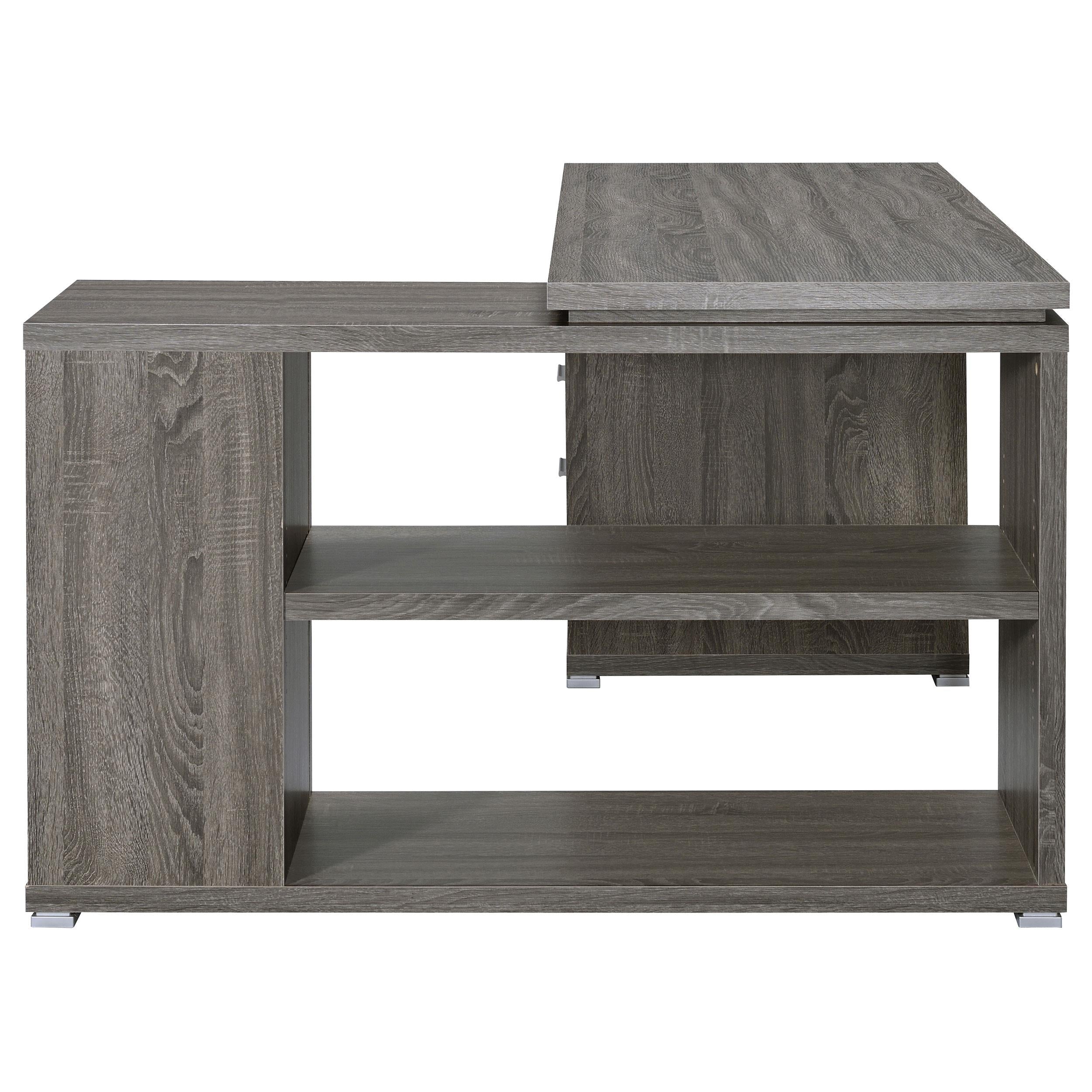 Diamond Modern Furniture COA Office Desks L-Shaped Desks 800518 IMAGE 5