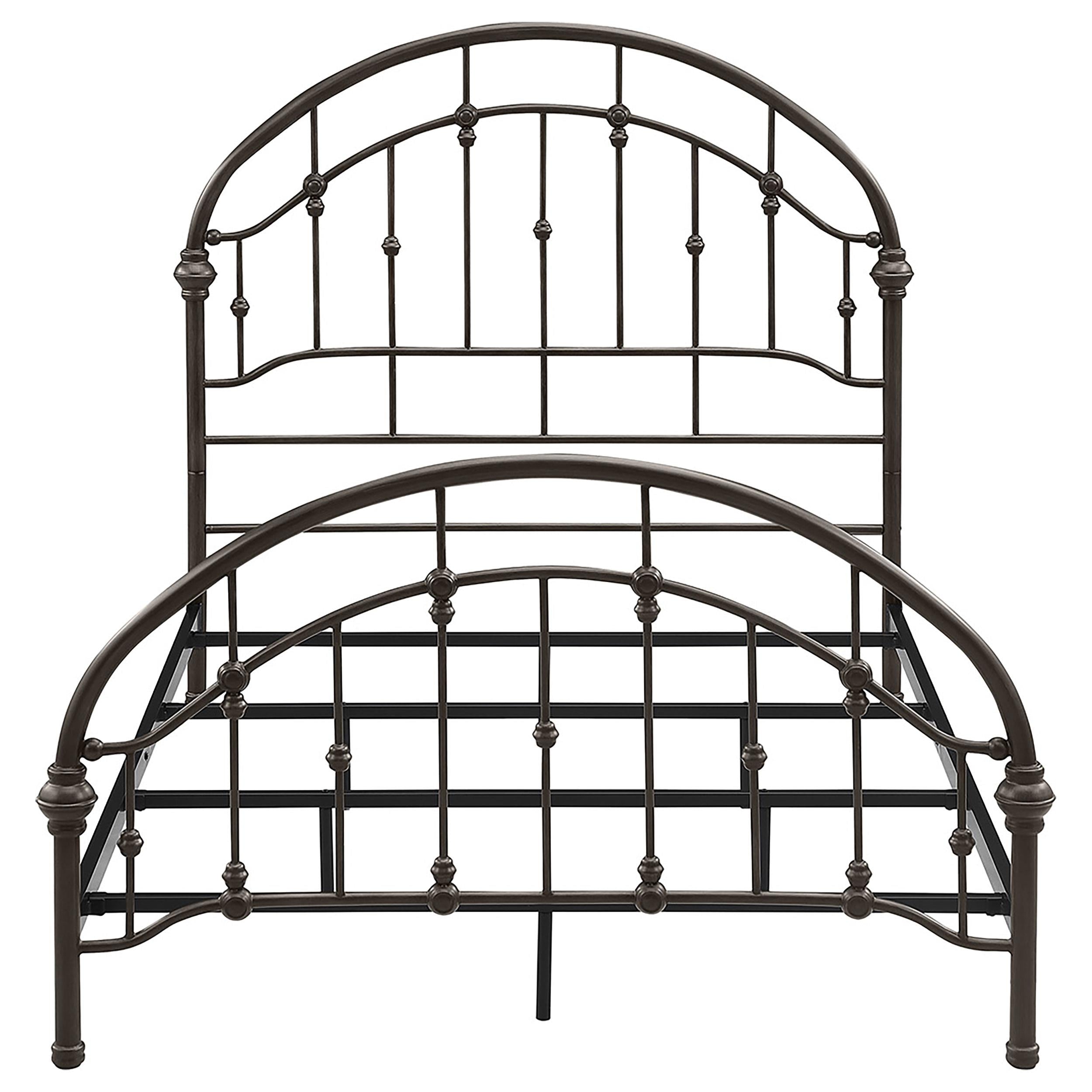 Diamond Modern Furniture COA Maywood Full Metal Bed 300407F IMAGE 2