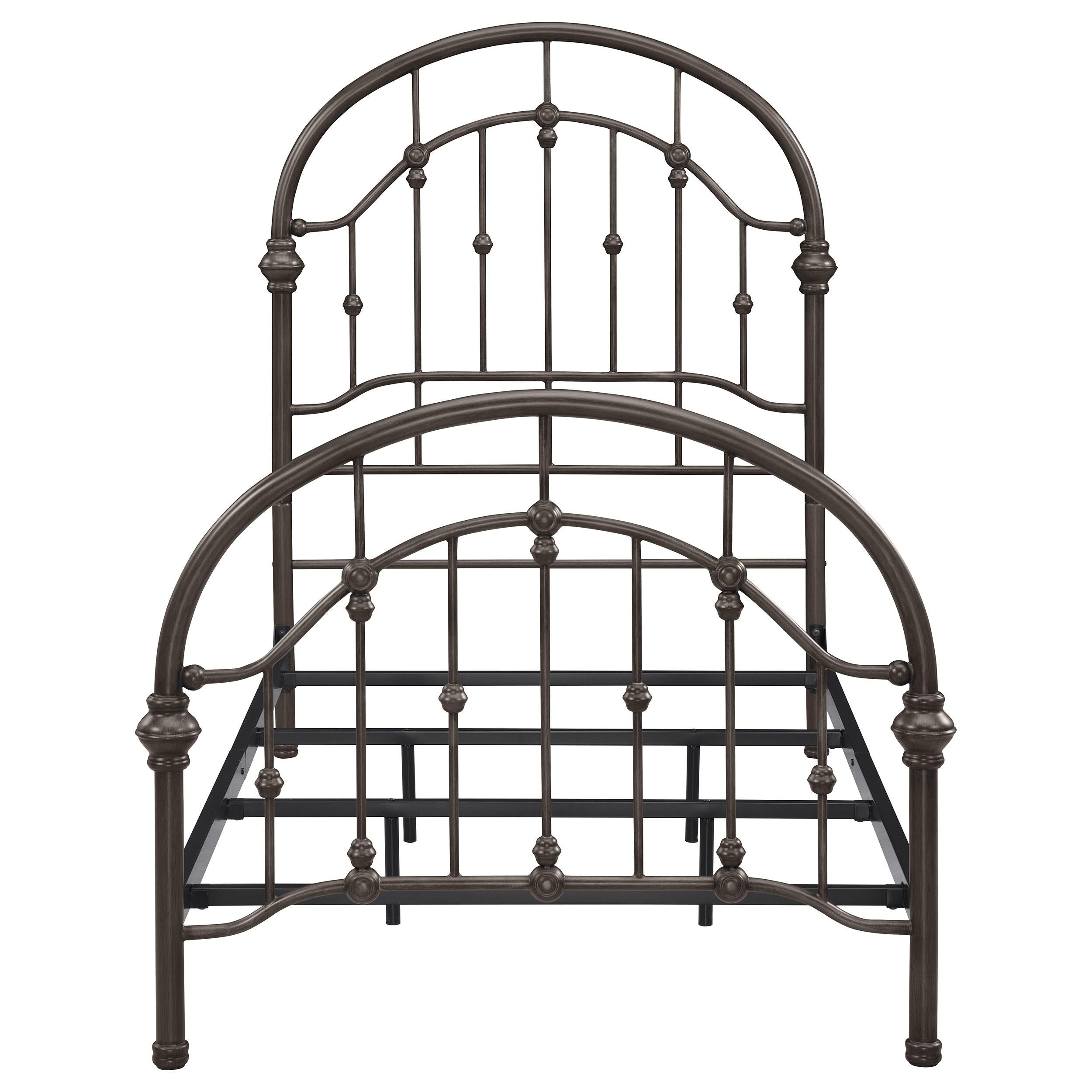 Diamond Modern Furniture COA Maywood Twin Metal Bed 300407T IMAGE 3