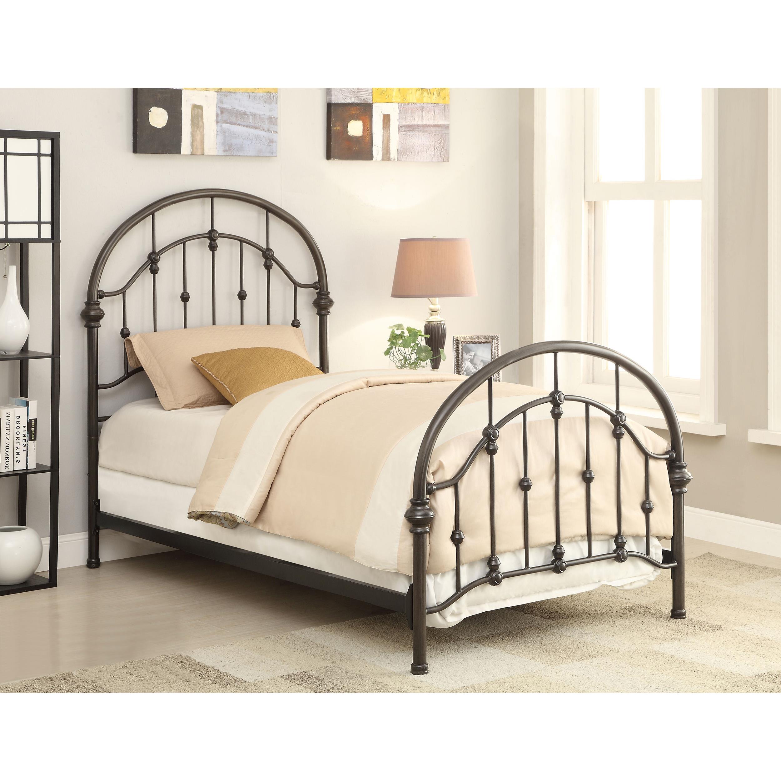 Diamond Modern Furniture COA Maywood Twin Metal Bed 300407T IMAGE 9